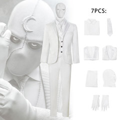 新作映画月光騎士cos服スーツフルセットハロウィンmoon knightコスプレ衣装