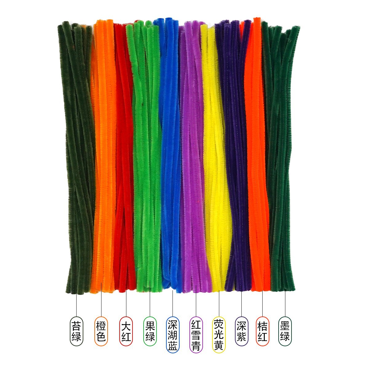 [Ventas directas de la marca del fabricante] Yoyo Tiger Twisting Stick Venta al por mayor Tira rellena DIY Raíz del cabello súper cifrada Hecho a mano para niños