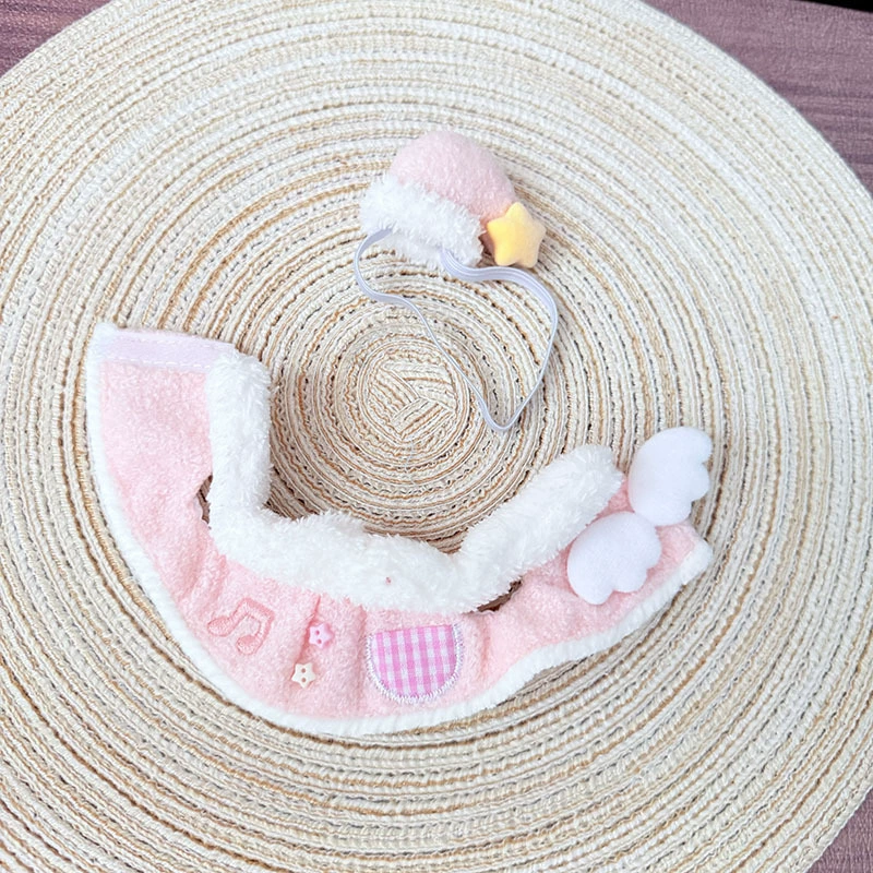 Кукольный комплект Labbu 17 см LABUBU кукольная одежда, blind box, сидящая партия первого, второго и третьего поколения, музыкальный ангел, комплект