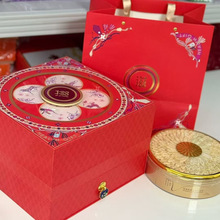 旋转音乐盒滋补养生礼盒中秋实用有面西洋参送长辈伴手礼人参保健