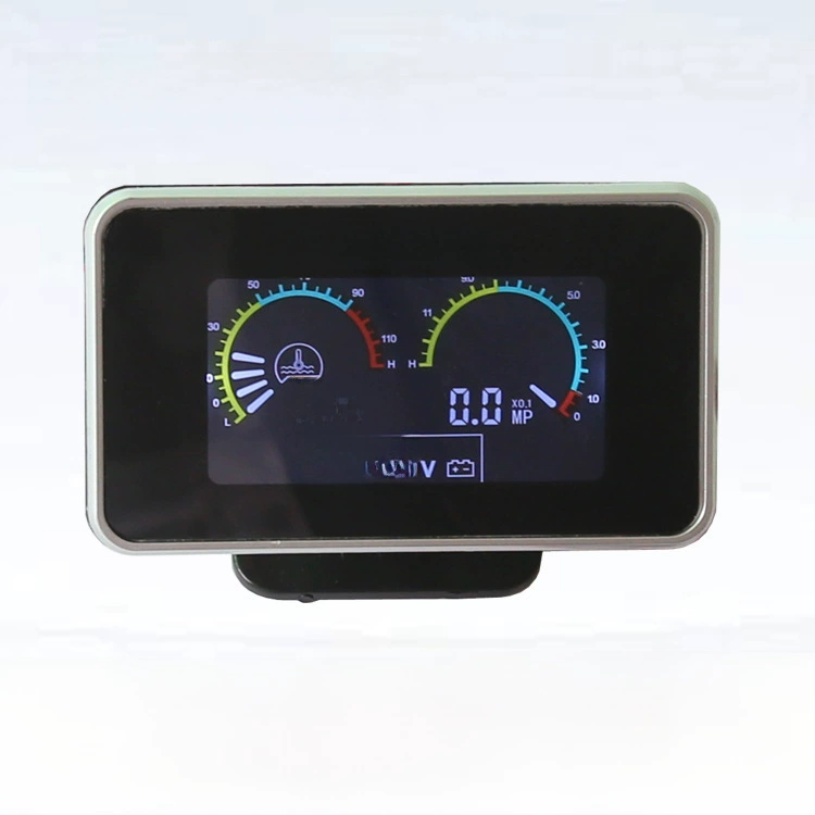 LCD Саньье Сводка воды Темпумил вода температура+напряжение+давление масла часы автомобиль грузовик инженерное транспортное средство сельскохозяйственная техника модификация