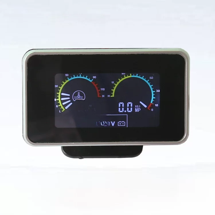 LCD Саньье Сводка воды Темпумил вода температура+напряжение+давление масла часы автомобиль грузовик инженерное транспортное средство сельскохозяйственная техника модификация
