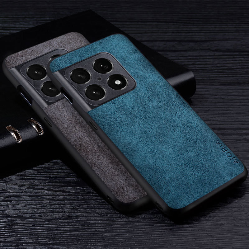 Suitable for you [Oneplus] Oneplus 10 Pro Mobile Phone Protective Case Creative Contrast Color Leather Pattern Mobile Phone Case