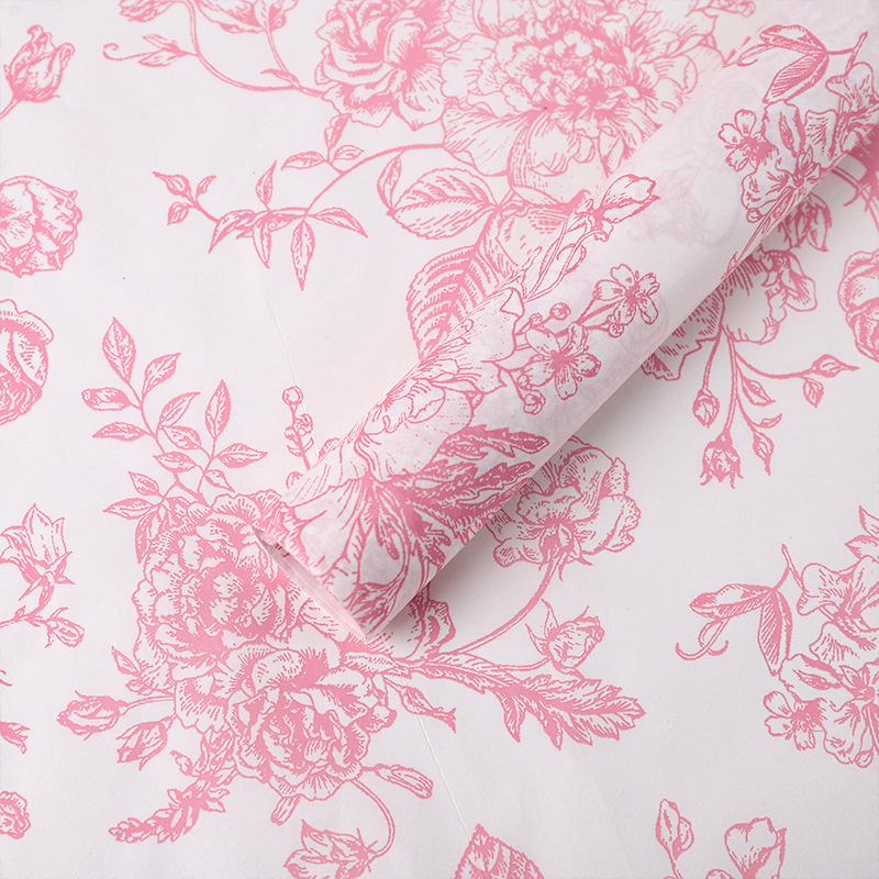 Papel de embalaje para ramos de flores de la tienda de materiales Jemmy, papel de forro, papel de copia, papel perlado, embalaje hecho a mano, papel de Sydney.
