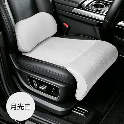 for Driving, Backrest Cushion | Waist support - great-deal-package-shopkeeper-recommendation-punch-waist-support-polka-dot-leg-support-space-gray-1-set