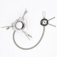 分体式户外炉头野营气烧烤气炉带软管扁气罐折叠瓦斯气炉亚马逊EB