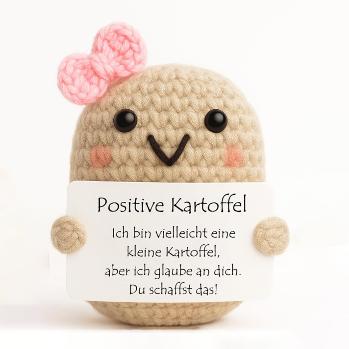 クロスボーダー爆金バドミントン抱っこカードシリーズ正エネルギー純手作業鉤織製品激励志解凍毛糸人形