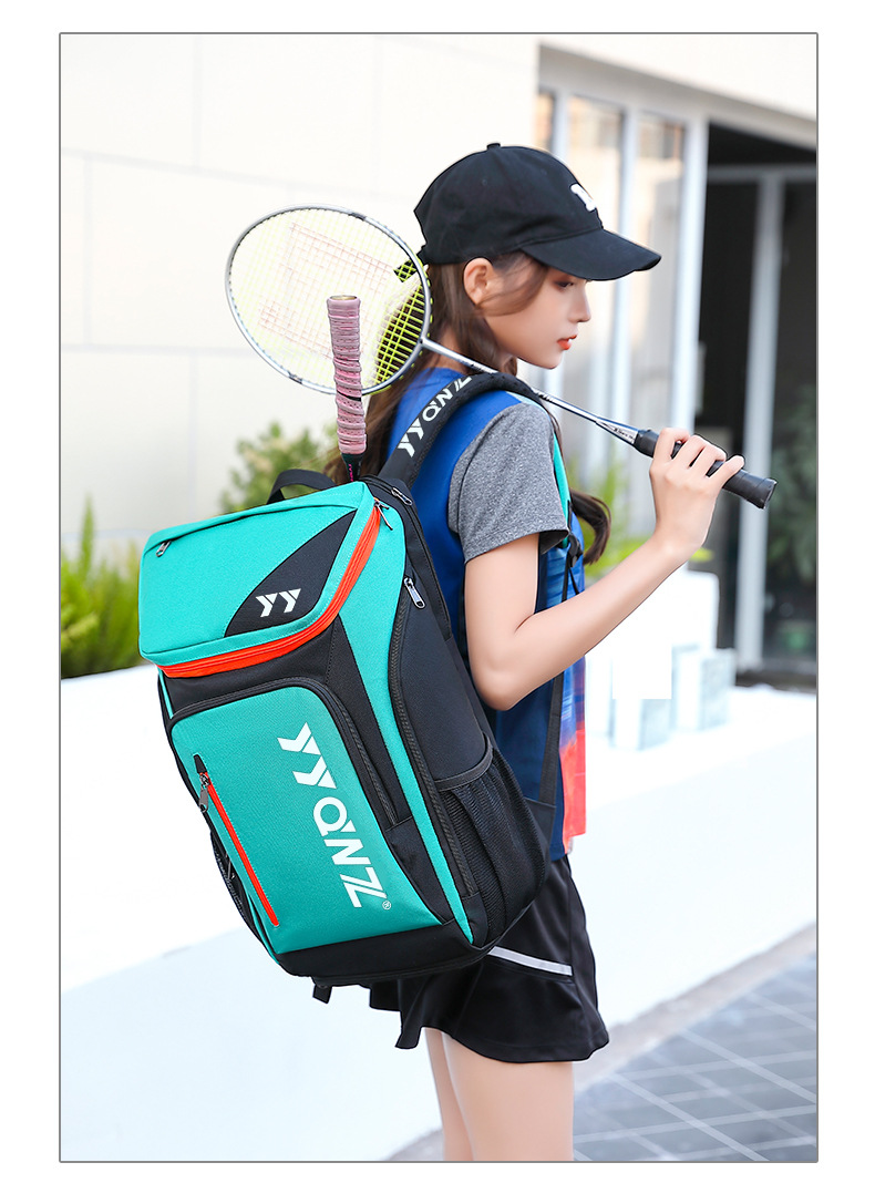 2024 official genuine YYQWZ/Youqiu king badminton bag women's backpack professional men's large capacity_voghion.com