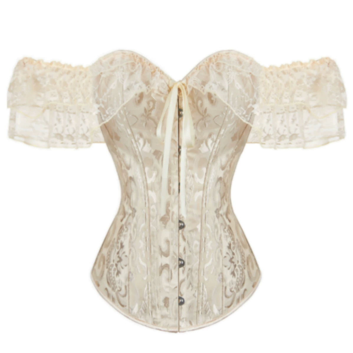 Корсетное костюм shapewear с кружевами, европейский стиль открытое плечо плащ, размеры XS–6XL, множественные цвета