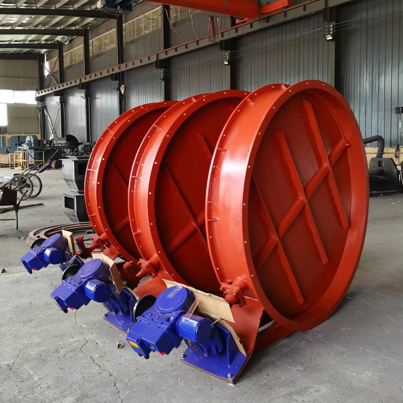 风门 圆风门 dn1200电动通风蝶阀 锅炉高温烟道电动圆风门