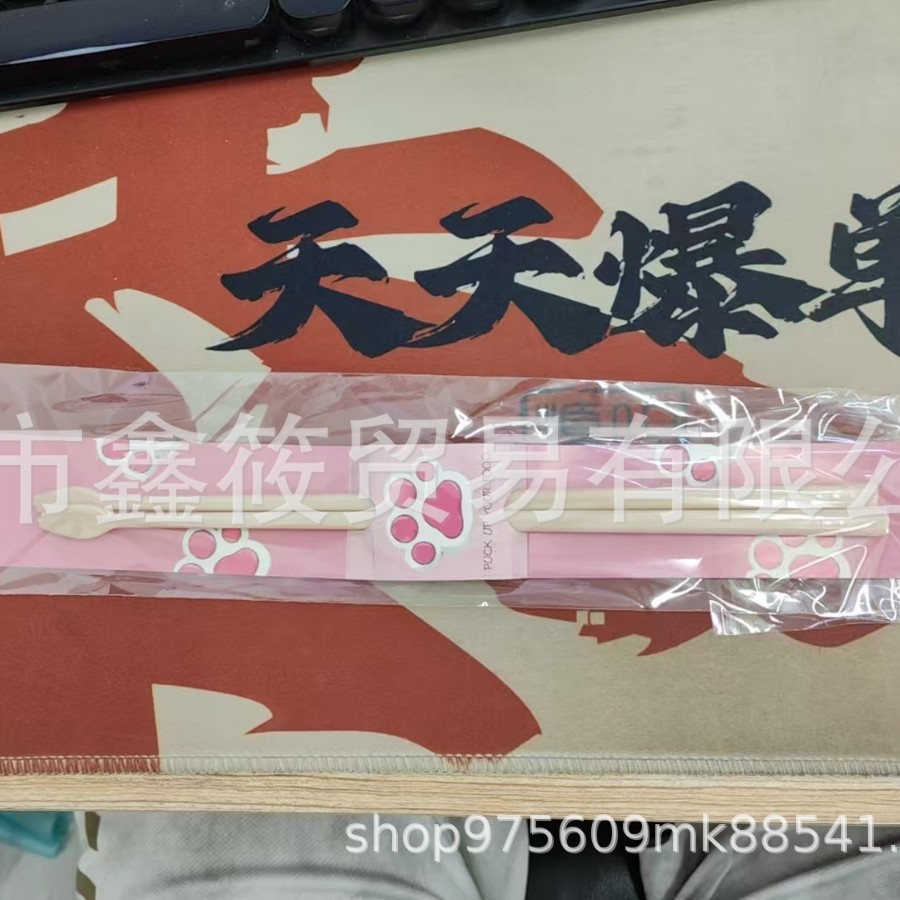 Lintas Batas Produk Baru Cat Paw Chopsticks Amazon Model Baru Kreatif Rumah Dapur Peralatan Sumpit Tangan