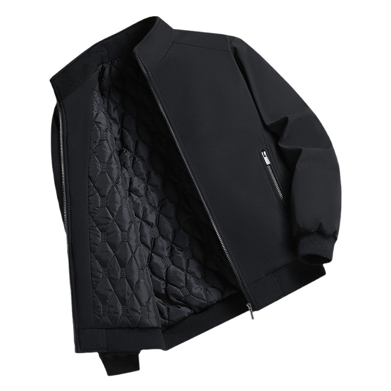 中高年に綿を入れて綿を厚くします。