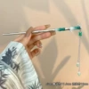 Bamboo Chinese hairpin with tassels