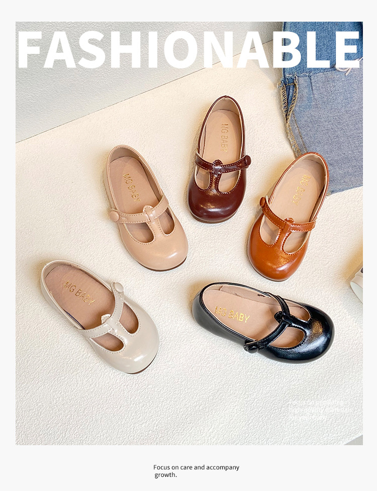 Mädchen Leder Mary Janes Für Den Herbst Kinderschuhe Elegant_voghion.com