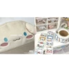 Soft cinnamon dog pen bag + 1 cinnamon dog roll sticker