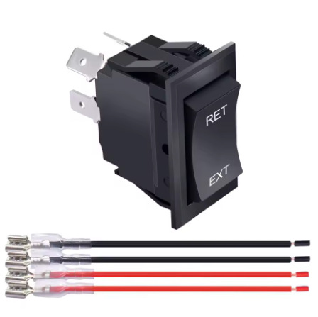 KCD2-7双复位开关适用于所有12V汽车船舶、游艇、房车、ATV、UTV