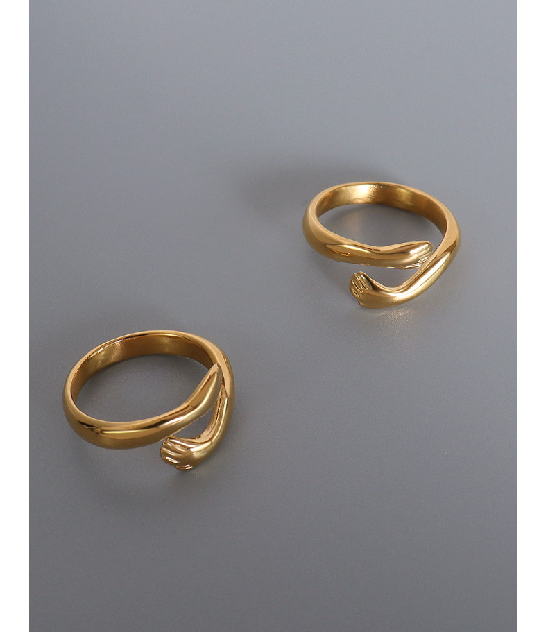 Travel Occasion PVD Coated Real Gold Plated 18K Gold Geometric 304 Stainless Steel Fashion Waterproof Non Tarnish