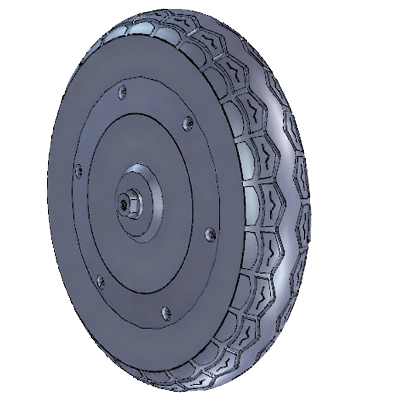 FomaTrade8寸直流无刷轮毂电机24V48V双边出轴马达制作厂家直销