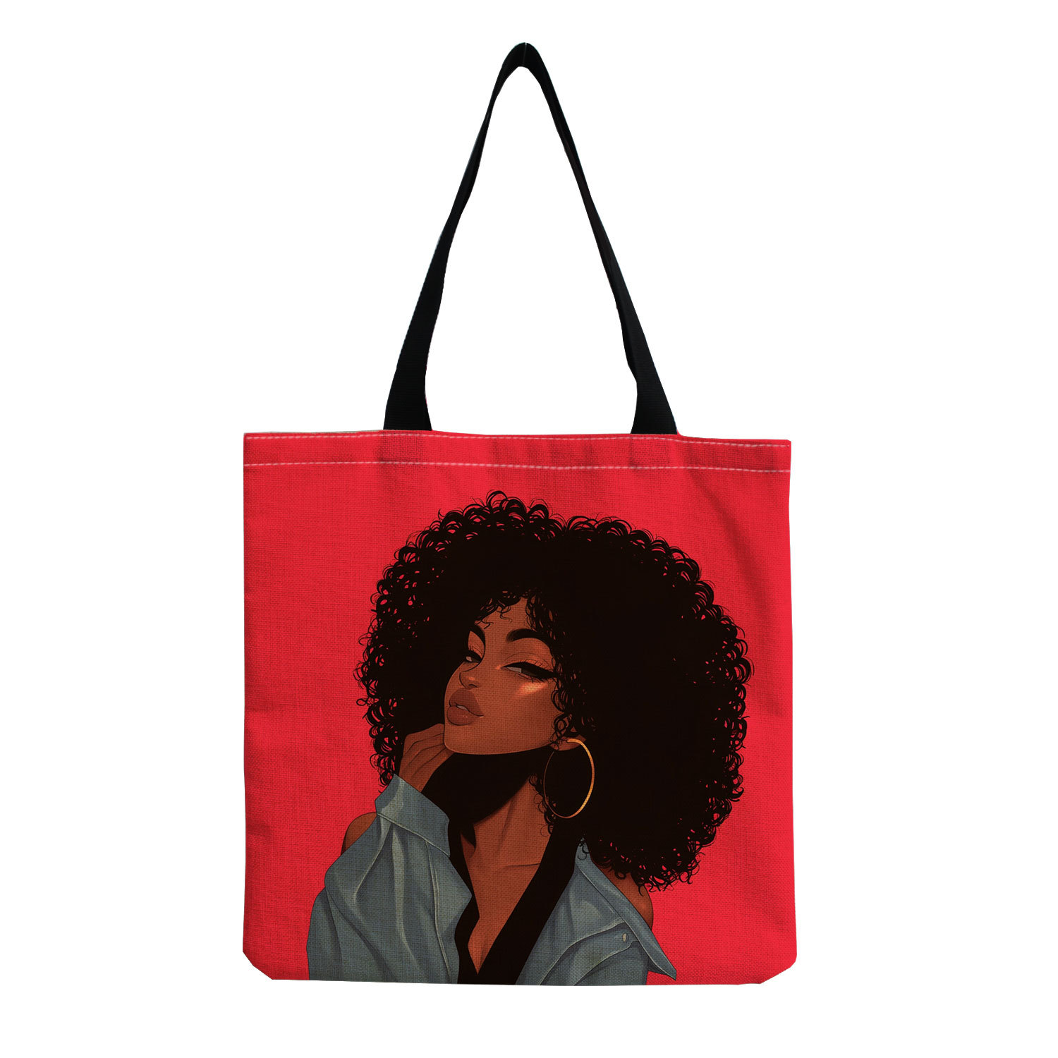 2024 nuevos productos de moda chica de cuero negro impresión bolso de hombro bolso de mano de moda clásico de impresión de mujer bolso de mano de mujer