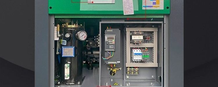 Brand screw air compressor, permanent magnet variable frequency 7.5/11/15/22/37kw air compressor, industrial grade wholesale