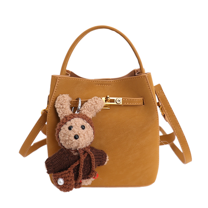 Super caliente canasta de platos de mano bolso de cubo de agua mujer venta caliente transfronteriza nuevo nicho coreano alto sentido versátil bolso mochila