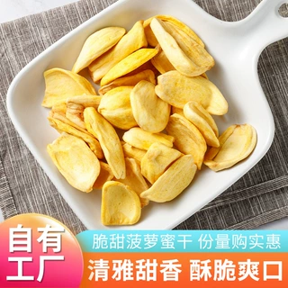 工厂现货冻干水果干休闲零食散装冻干菠萝蜜脆果蔬脆批发