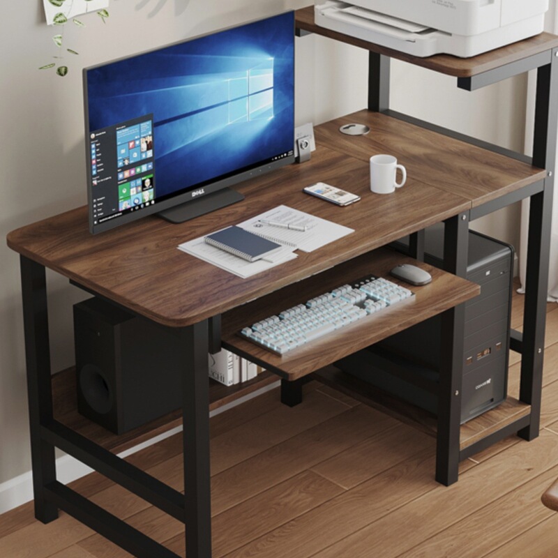 Free Shipping Computer Desk Desktop Table for Printer Home Writing Desk Simple Design Office Game Table Study