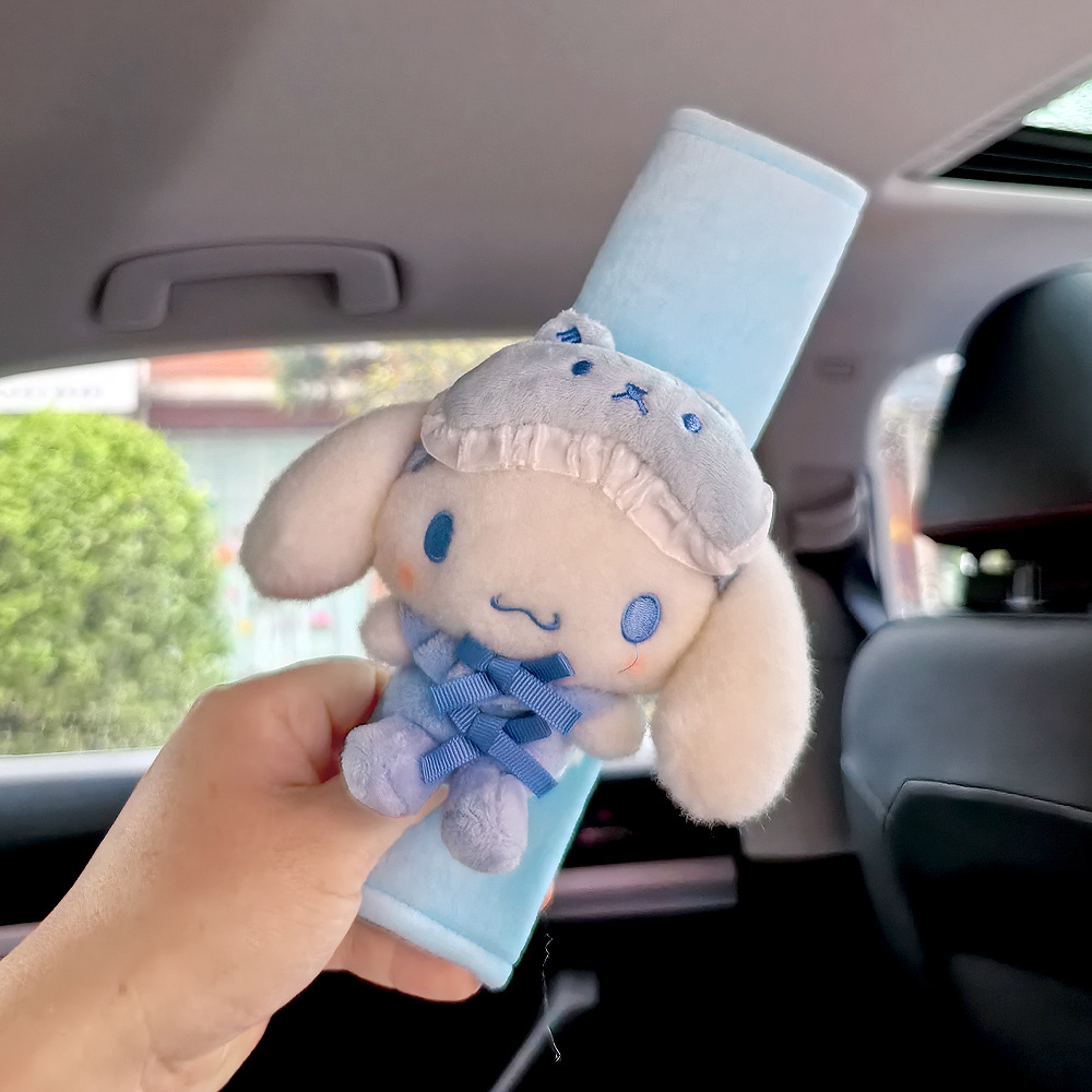 Funda Protectora para Cinturón de Seguridad de Peluche, Decorativo para Automóvil