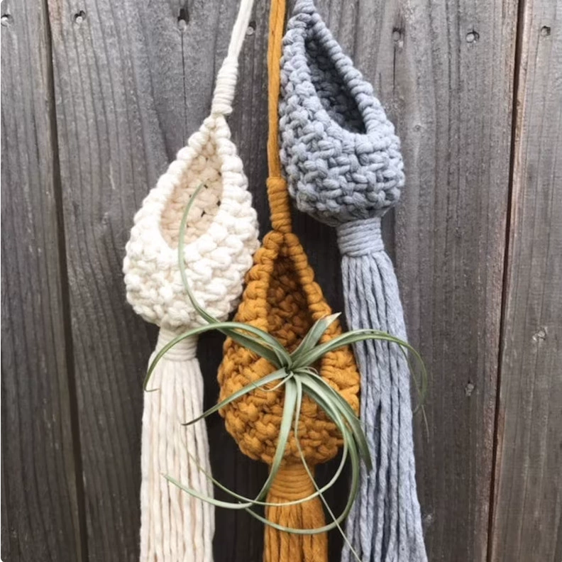 Трансграничный скандинавский гобелен ручной работы воздушный ананас корзина для цветов с сетчатым карманом Богемный гобелен INS Ветер гобелен