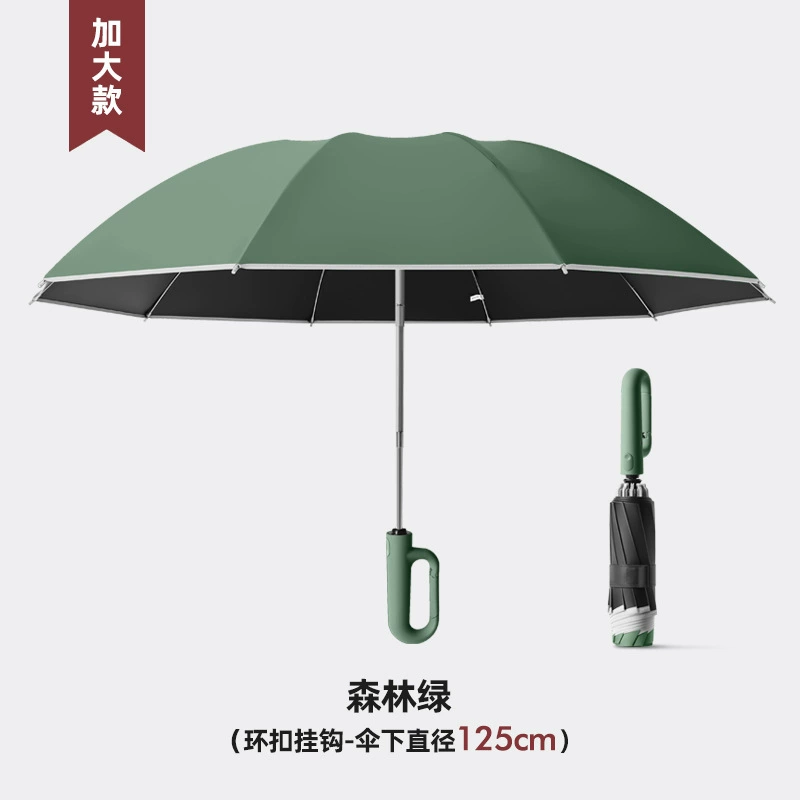 Automatic Big Handheld Umbrella, Thickened Canopy, 21/23/27-inch Options