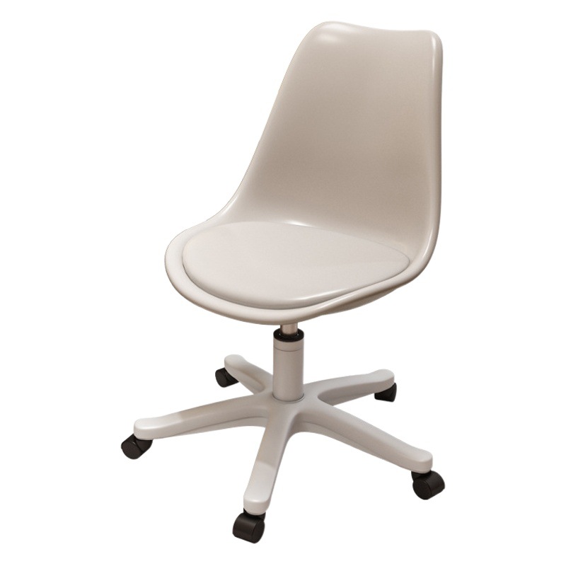 Silla de computadora en casa Internet celebridad silla giratoria transparente con ruedas silla de oficina dormitorio simple silla de estudio de oficina