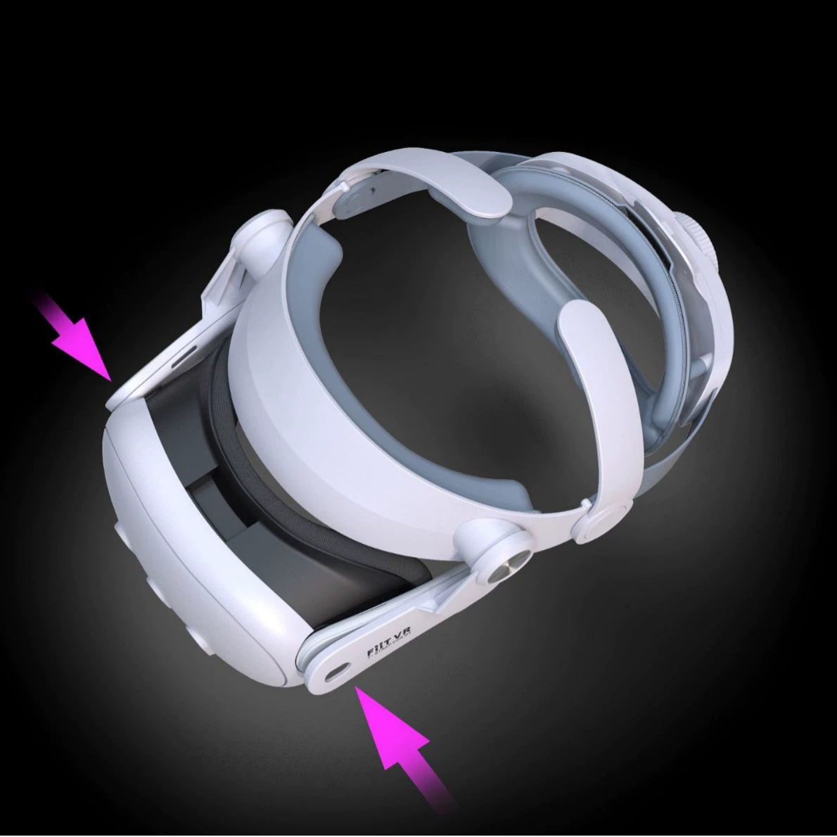 T302 Elite head wearing adaptive Meta Quest 3/3S headset Q3/Q3S decompression design is more adapted