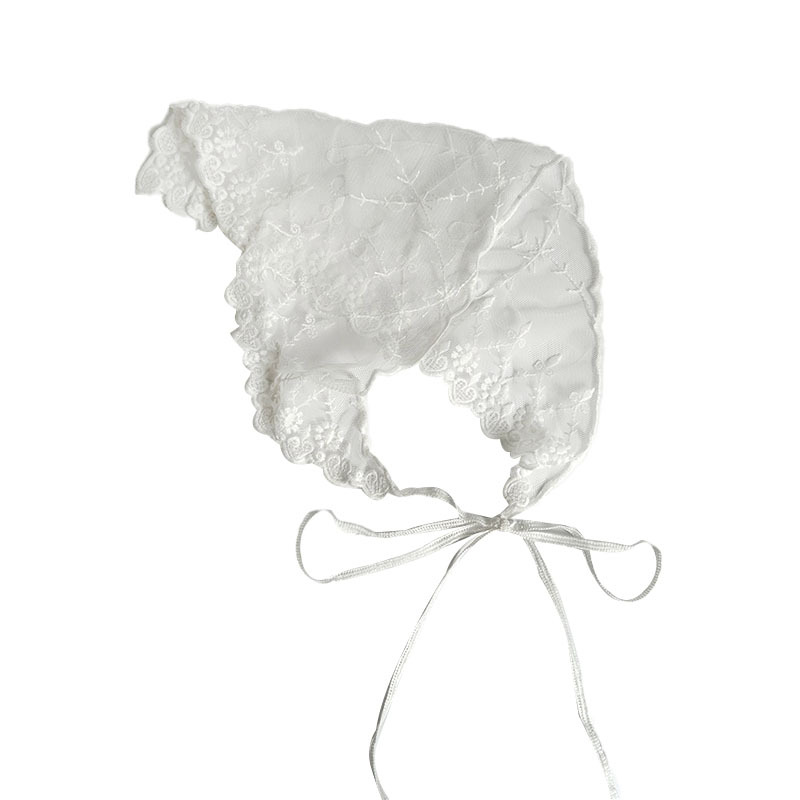 Pañuelo para el cabello pastoral femenino de verano nuevo estilo bufanda de seda multiusos vestido de alta calidad bufanda triangular de encaje correa de cintura