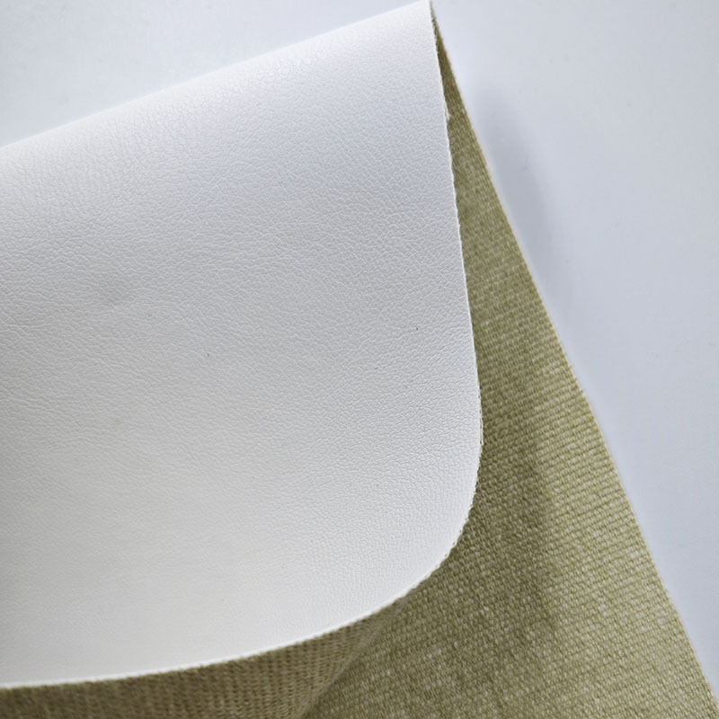 现货批发白色人造革皮革pu皮料pu皮衣面料哑光白色服装革