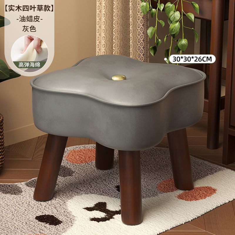 小さなスツール、低いスツール、靴交換用スツール、家庭用無垢材の小さなスツール、大人のリビングルームの小さなスツール、コーヒーテーブルスツール、低いスツール|undefined