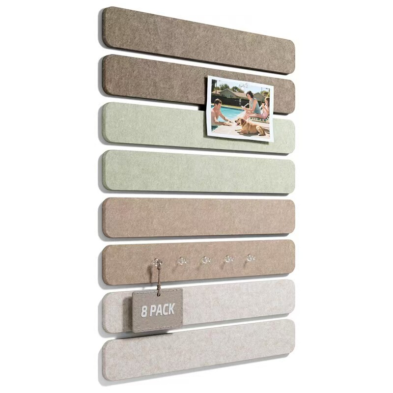 8-Piece Set of Felt Strips for Bulletin Boards, Office and Home Wall Decoration Stickers, Wholesale Manufacturer, Polyester Fiber Felt Strips 8-Piece Set of Felt Strips for Bulletin Boards, Office and Home Wall Decoration Stickers, Wholesale Manufacturer, Polyester Fiber Felt Strips