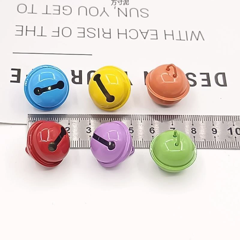 22 конфетного цвета краски для выпечки металлический колокольчик ручной вязки брелок аксессуары для подвески колокола