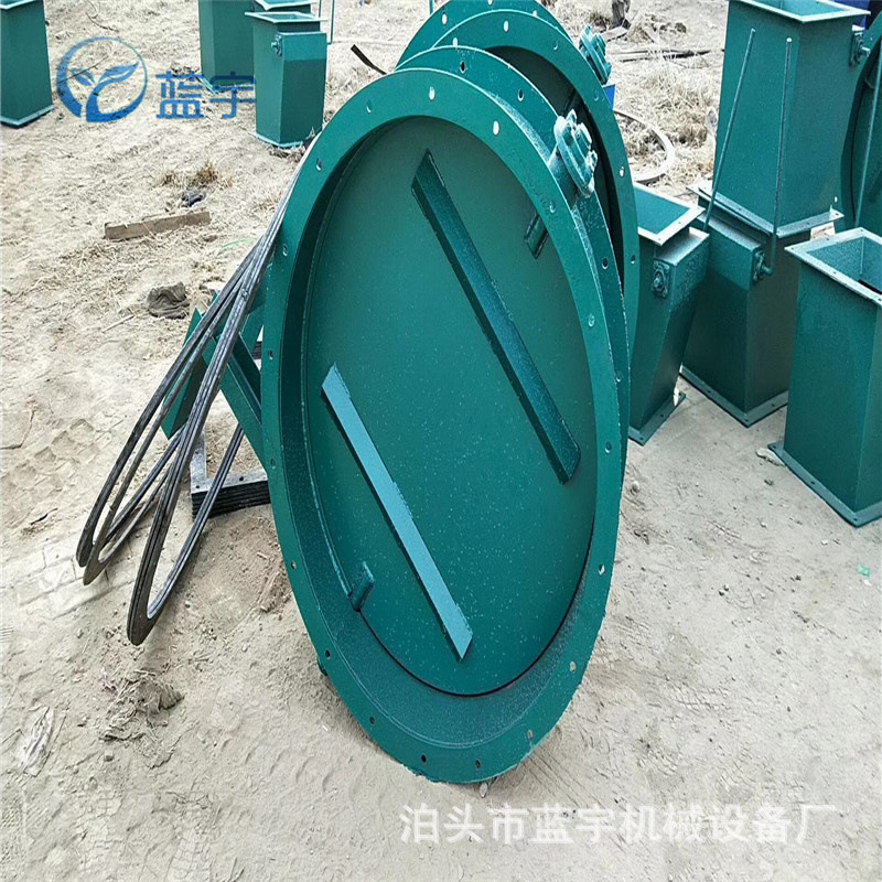 手动减速机通风蝶阀手动热风阀冷风阀165型调节蝶阀圆风门厂家