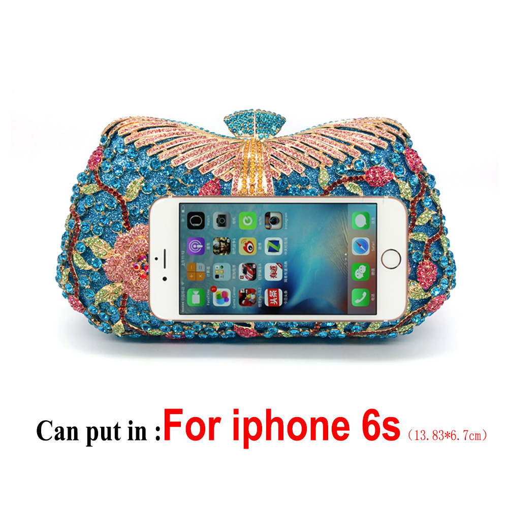 BL139 suministro transfronterizo bolsas de cena de diamantes bolsas de flores de diamantes de Europa y América bolsas de mano de damas de fibra