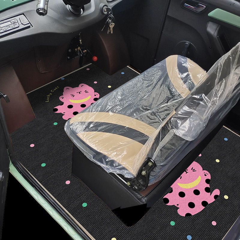 Suitable for Electric Tricycles and Four-Wheel Vehicles, Universal Wear-Resistant and Dirt-Resistant Thickened Mats That Absorb Water and Are Easy to Dry