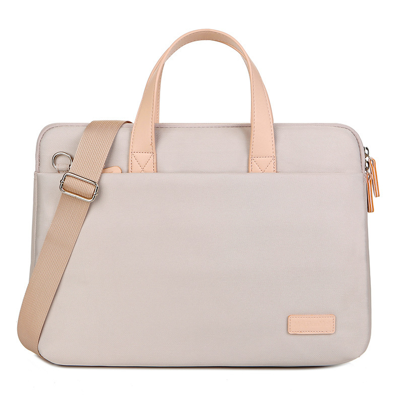 Thin Macaron Laptop Shoulder Bag Girls Portable Tablet Liner Bag 14/ 15inch Cross-Border Wholesale