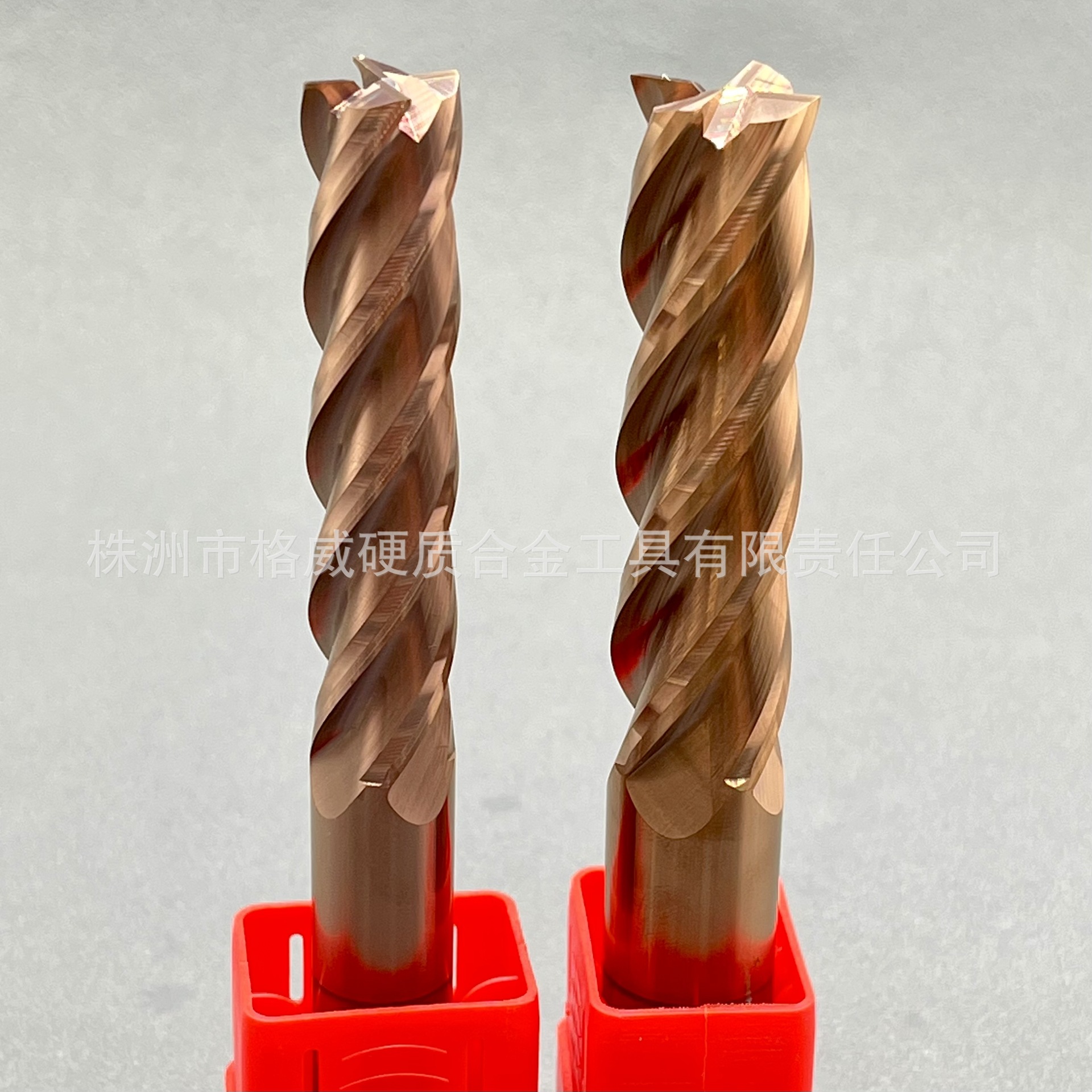 100%原生料硬质合金钨钢铣刀平头平底刀52度四刃立铣刀D12*75L