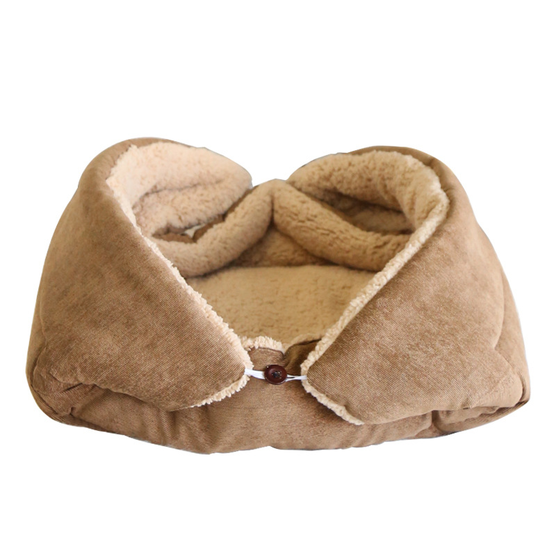 秋冬保暖加绒加厚宠物垫多用可折叠猫咪睡垫羊羔绒狗狗垫四季通用