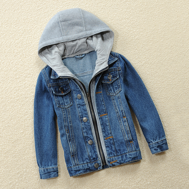 A generation of children's clothing children's boys denim coat large children's small and medium-sized children's jacket girls jacket manufacturers wholesale