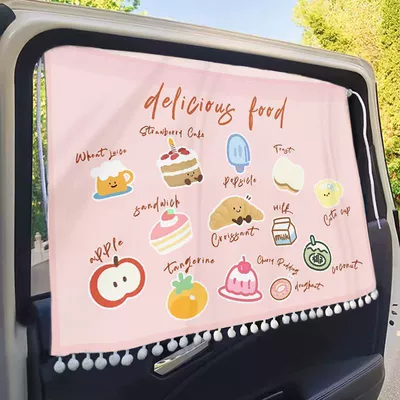 suitable for babies, all-season sun | Car curtains - 3qqqq-thick-sunshade-1-universal-piece