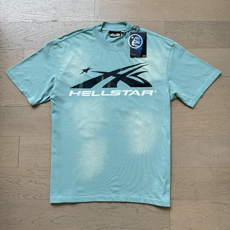 新型美潮Hの星シリーズプリント双紗純綿カジュアル男女夏カジュアルゆったり半袖tシャツ|undefined