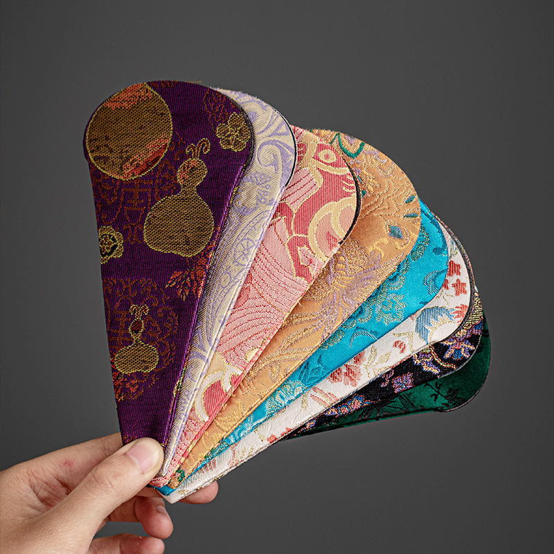 Retro Tea Bag Scissors Protective Bag Tea Scissors Storage Cover Tea Room Special Zen Tea Ceremony Accessories Tea Scissors Protective Cover