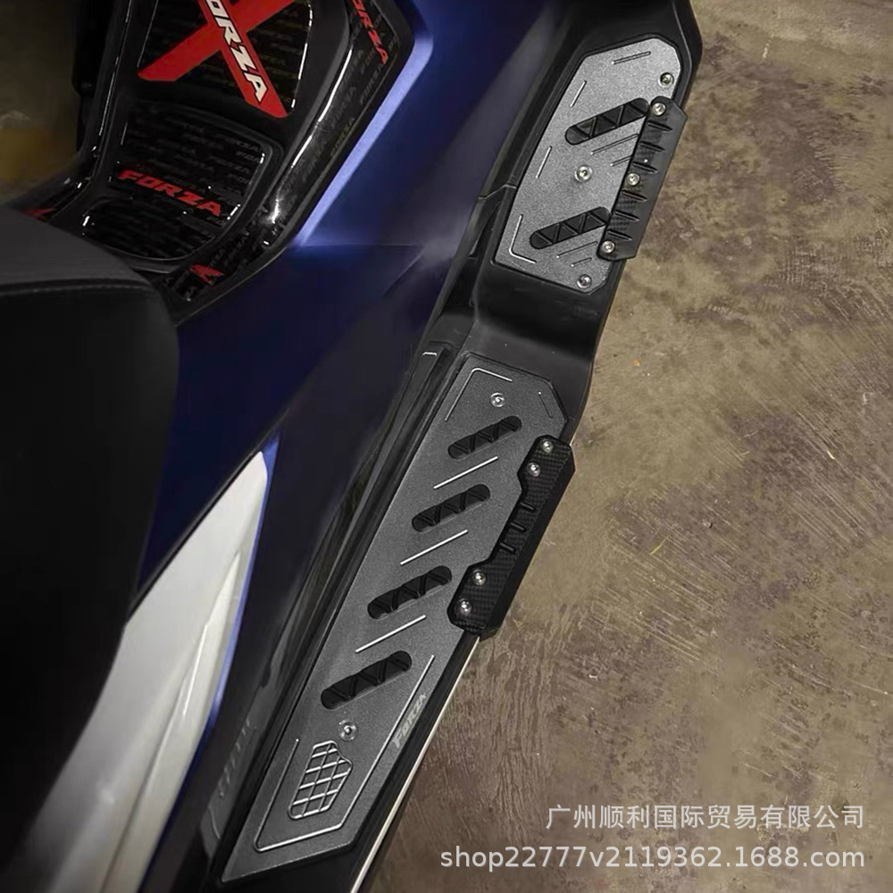 Suitable for 18-24 Honda FORZA Fosha 350 modified aluminum alloy pedal NSS350 anti-fall pedal