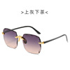 Trend square sunglasses, glasses, European style