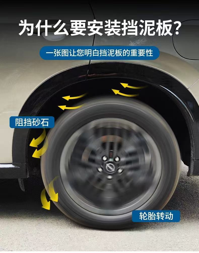 Suitable for Chery Icar V27 2026 Inner Fender Liner Rear Wheel Liner Tire Mudguard Export Cross-Border